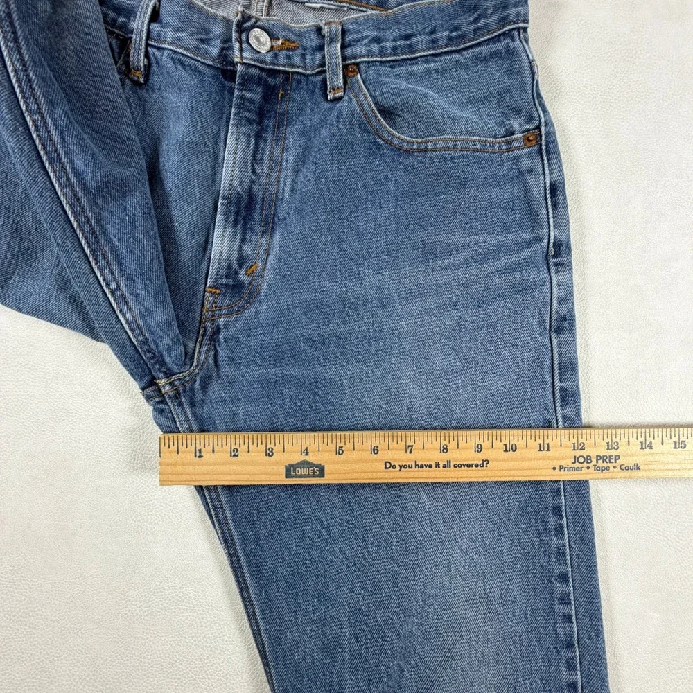 Vintage Levis 505 Regular Fit Jeans Mens 32x34 Medium Wash Straight Leg Denim